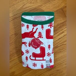 Carter's Festive Red and White Pajama Set